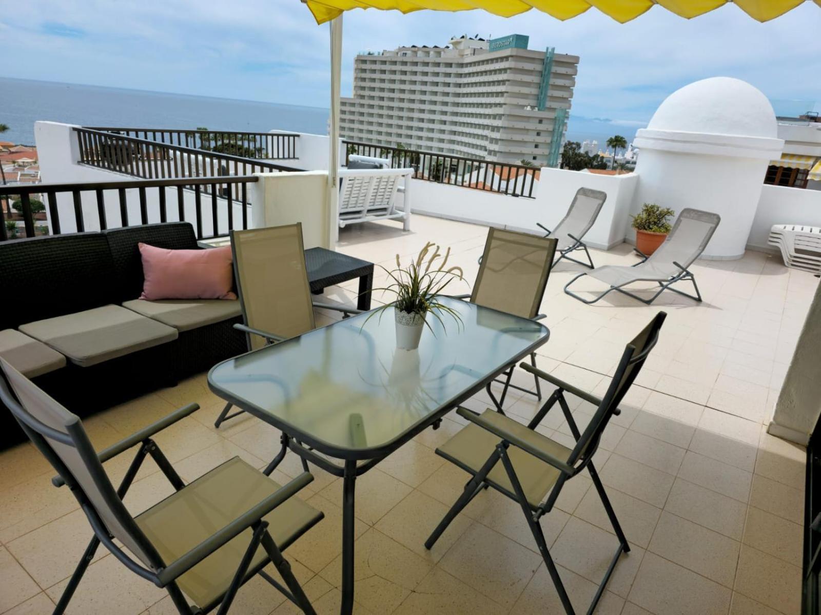 Playa FeñabePenthouse Sea View Jacuzzy Terrace & Pool公寓 外观 照片